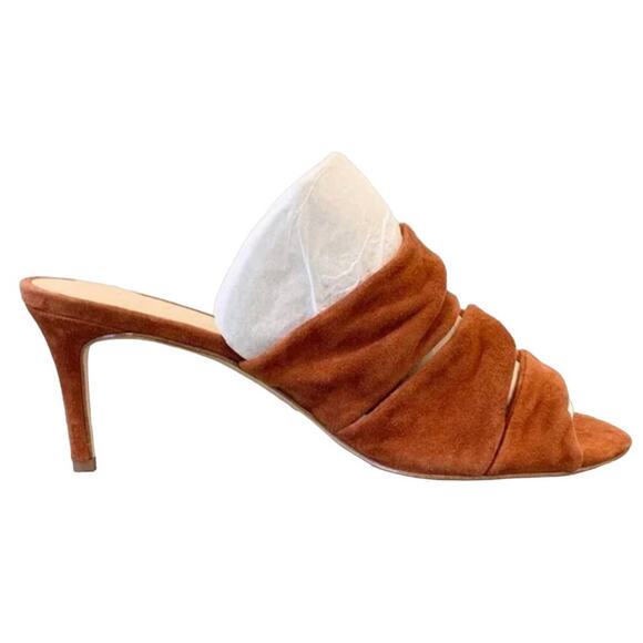 Lord & Taylor Suede Mule Heels - Picture 3 of 9